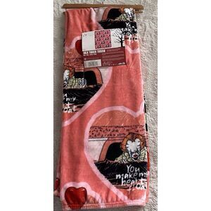 IT Pennywise Soft Plush Throw Blanket You Make My‎ Heart Float 50” X 70” NEW
